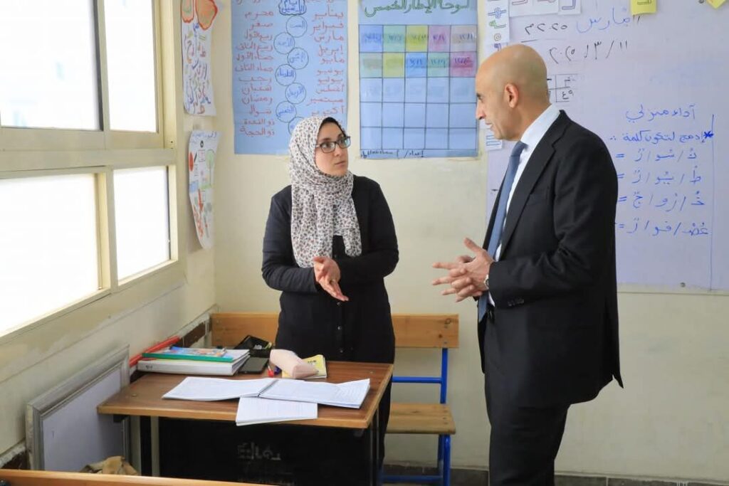 fb_img_17416873102037780103579191463739-1024x683 وزير التربية والتعليم يواصل جولاته المفاجئة بزيارة مدرستين في حى الأسمرات بالقاهرة لمتابعة انتظام سير العملية التعليمية