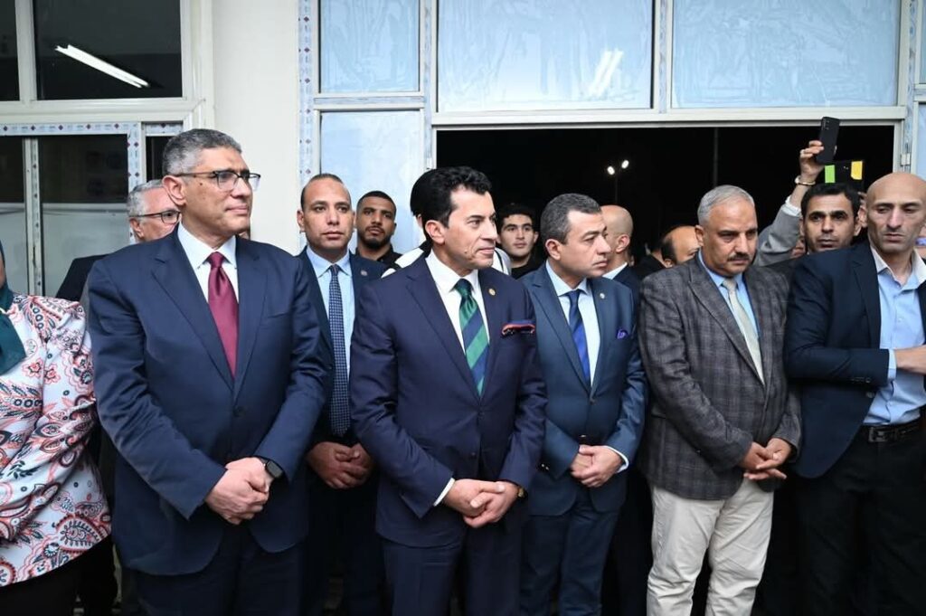 fb_img_17424679118818152369617144177450-1024x681 كإنجاز جديد وللمرة الأولى..<br>د أشرف صبحي يتسلم شهادة الأيزو لمركز التنمية الشبابية بالشيخ زايد