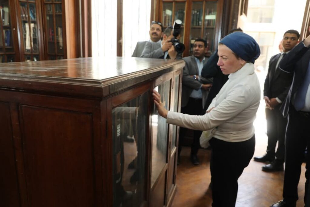 fb_img_17437592803262282595053301915343-1024x683 وزيرا الزراعة والبيئة والمدير الإقليمي للفاو يتفقدون المتحف الزراعي بالدقي واللمسات الأخيرة لمعرض زهور الربيع