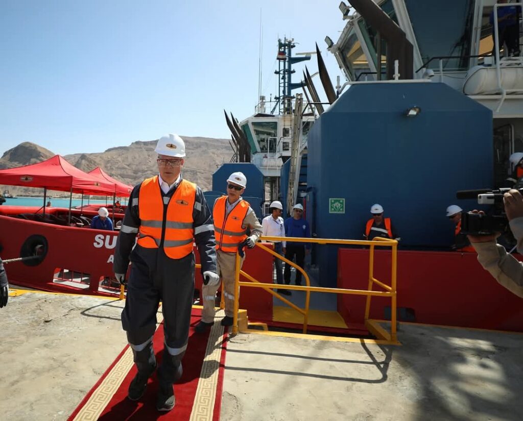fb_img_17438682677116804066689045622603-1024x825 وزير البترول يتفقد تسهيلات الشركة العربية لأنابيب البترول "سوميد" بميناء العين السخنة