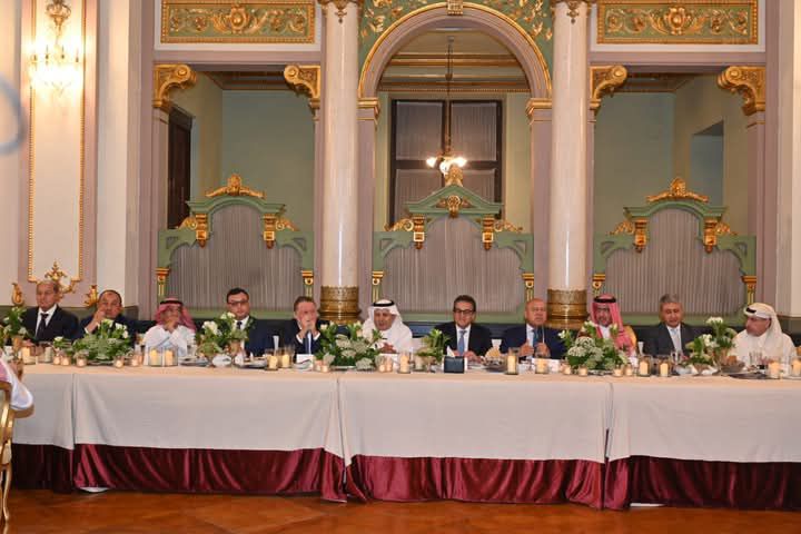 fb_img_17445440985773864047687519211598 وزير الصناعة والنقل يشارك بفعاليات افتتاح ملتقى رجال الأعمال المصري السعودي