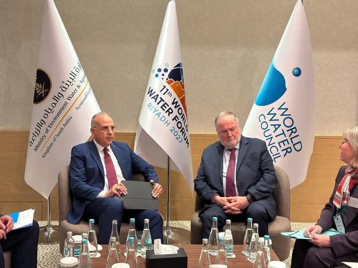 fb_img_17446544514583448283408989449846 وزير الري يلتقى رئيس المجلس العالمى للمياه على هامش "اللقاء التحضيري الأول للمنتدى العالمي الحادي عشر للمياه" بالرياض