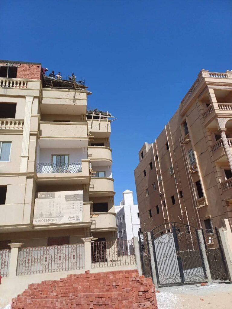 fb_img_17447086517078482733302679885686-768x1024 تنفيذاً لتوجيهات وزير الإسكان:<br>جهاز مدينة 6 أكتوبر يزيل 16 مخالفة بناء في مهدها بالتعاون مع الشرطة