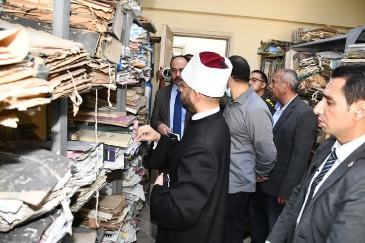 fb_img_17448157607725596508728360113296 وزير الأوقاف يتفقد معهد التمريض التابع لمستشفى الدعاة