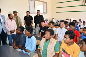 fb_img_17452612853501485527848773084017-300x200 وزير الشباب والرياضة يتفقد تنفيذ فعاليات القوافل التعليمية والتنويرية بمدرسة سعد أبو ريده بشلاتين