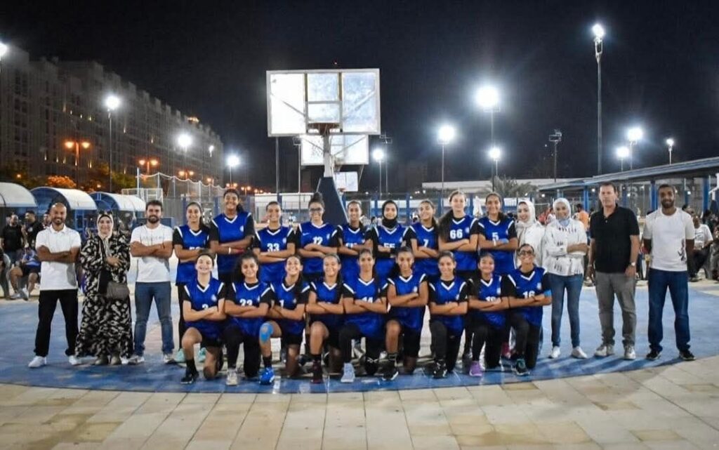 fb_img_1746428557128244701765511405576-1024x641 فريقنا لكرة السلة تحت 14 سنة “أ” بنات يحقق فوزًا مستحقًا على فريق نيوچيزة بنتيجة 55 / 41، وذلك ضمن منافسات الدور النهائي من بطولة الجمهورية لكرة السلة