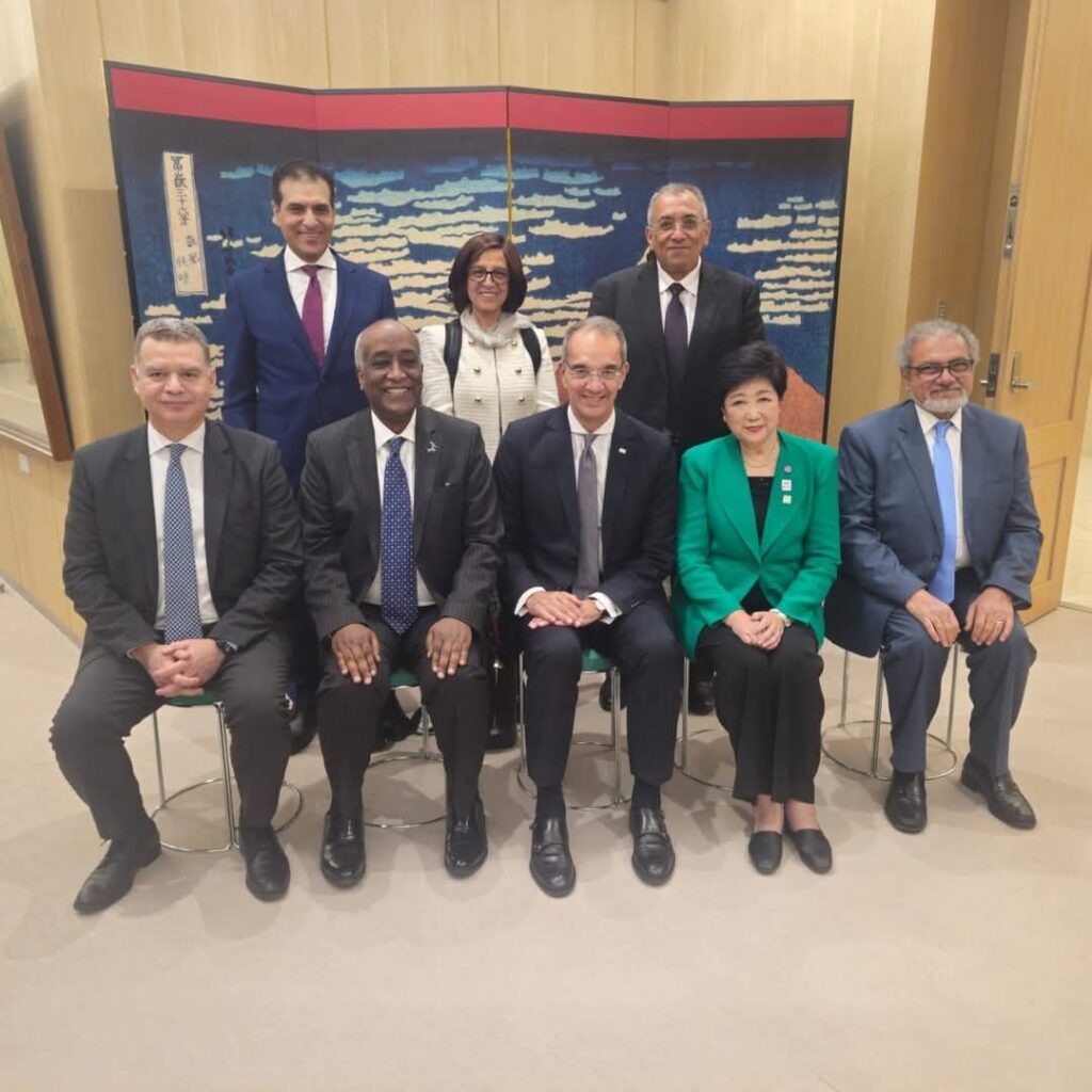 fb_img_17466917742631631893119999268592-1024x1024 وزير الاتصالات وتكنولوجيا المعلومات يلتقى محافظ طوكيو لبحث التعاون فى مجالات بناء القدرات الرقمية ودعم ريادة الأعمال