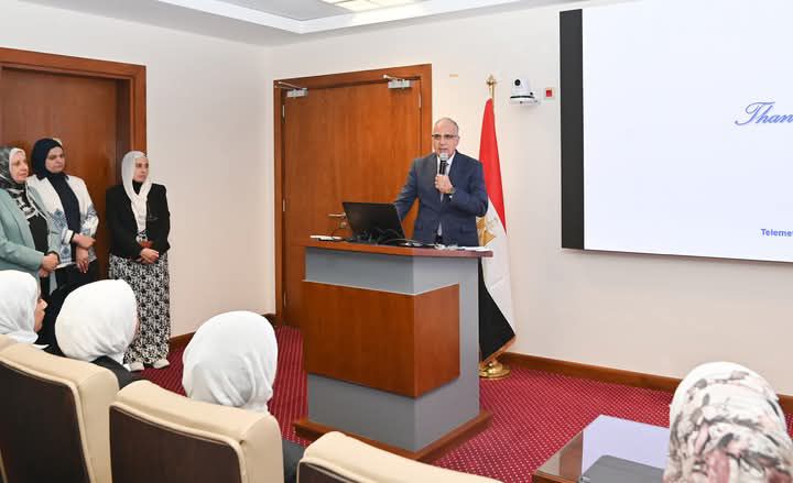 fb_img_17472950754218750315323486800978 وزير الري يلتقي المهندسين الجدد الملتحقين للعمل حديثًا بوزارة الموارد المائية والرى قبيل نهو تدريبهم بالأكاديمية العسكرية المصرية