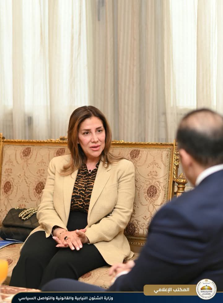 fb_img_17475877037875093072485024265136 وزير الشئون النيابية والقانونية يستقبل ممثلة المفوضية السامية للأمم المتحدة لشئون اللاجئين بالقاهرة