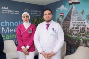 fb_img_1747747426555517024385151105789-300x200 الهيئة العامة للرعاية الصحية تشارك في فعاليات النسخة الأولى من المعرض العربي للاستدامة برعاية جامعة الدول العربية وتشارك في رعاية المعرض طبيًا