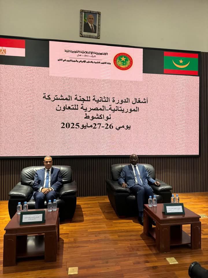 fb_img_174835521191310419612019540746 وزير الخارجية والهجرة يترأس الجانب المصري خلال أعمال اللجنة المشتركة المصرية الموريتانية في نواكشوط