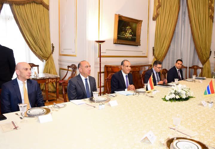 fb_img_17487020201264811744693645421868 وزير الخارجية والهجرة يجرى مشاورات سياسية مع وزير الخارجية جامبيا
