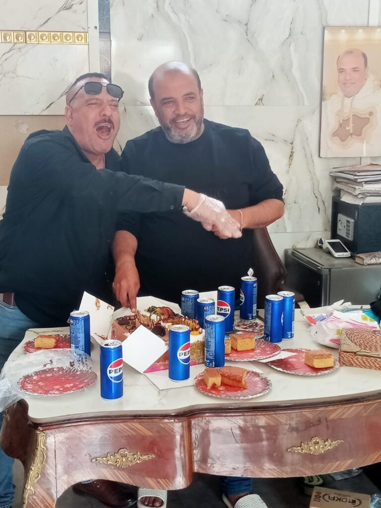 img-20250504-wa0027297350706264451839-768x1024 برقية تهنئة من كابتن عبدالعزيز علام قائد الحرس بوزارة الداخلية إلي الحاج احمد النوبي <br>رقم واحد في سوق التونسي عيد ميلاد سعيد