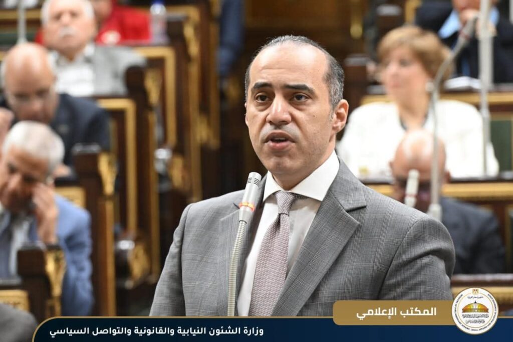 fb_img_17501839668906480447687278129915-1024x682 وزير الشئون النيابية يحضر جلسة موافقة مجلس النواب على قانون تنظيم بعض الأحكام المتعلقة بملكية الدولة في الشركات المملوكة لها أو التي تساهم فيها
