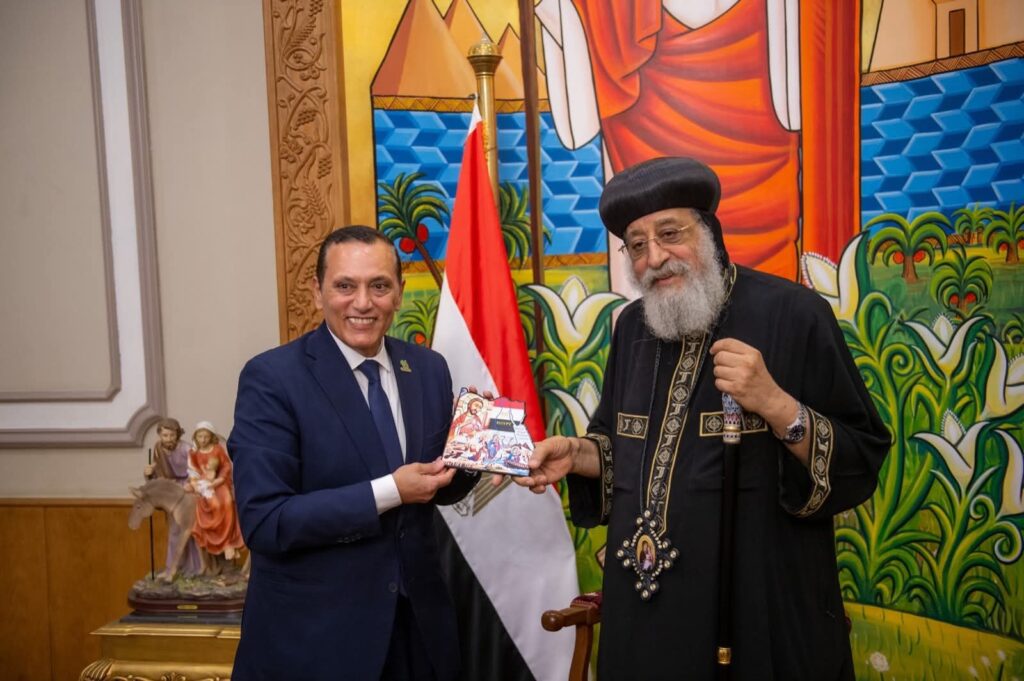 fb_img_17505830439427773975928980537478-1024x681 شيخ الأزهر والبابا تواضروس الثاني يستقبلان رئيس شركة تنمية الريف المصرى الجديد.. ويشيدان بدور مشروع المليون ونصف المليون فدان في تحقيق التنمية المستدامة