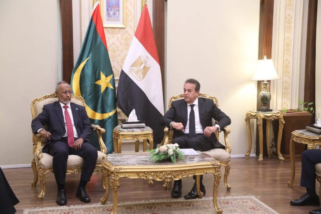 fb_img_17507821949918018284491789306452-1024x682 نائب رئيس مجلس الوزراء وزير الصحة يبحث مع وزير الصحة الموريتاني سبل تعزيز التعاون في القطاع الصحي