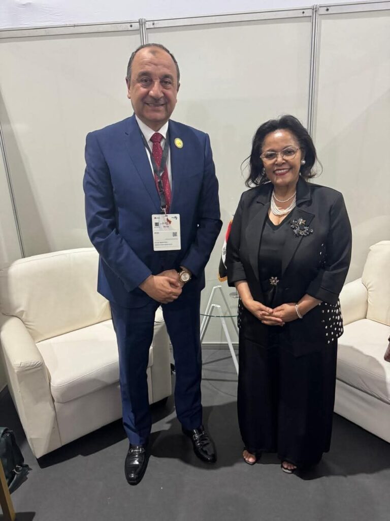 fb_img_17508485144737586756906450983916-768x1024 على هامش مشاركته في قمة الأعمال الأمريكية الأفريقية بأنجولا..● وزير قطاع الأعمال العام يجتمع مع الرئيسة التنفيذية لوكالة تنمية الاتحاد الأفريقي "أودا-نيباد"