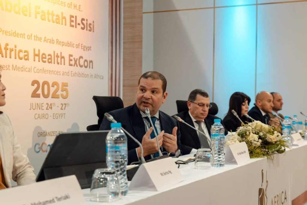fb_img_17509667487242870534344513898065-1024x682 الهيئة العامة للتأمين الصحي الشامل تستعرض تجربة مصر في تحقيق الاستدامة المالية لمنظومة التأمين الصحي الشامل على هامش فعاليات مؤتمر "صحة أفريقيا 2025"