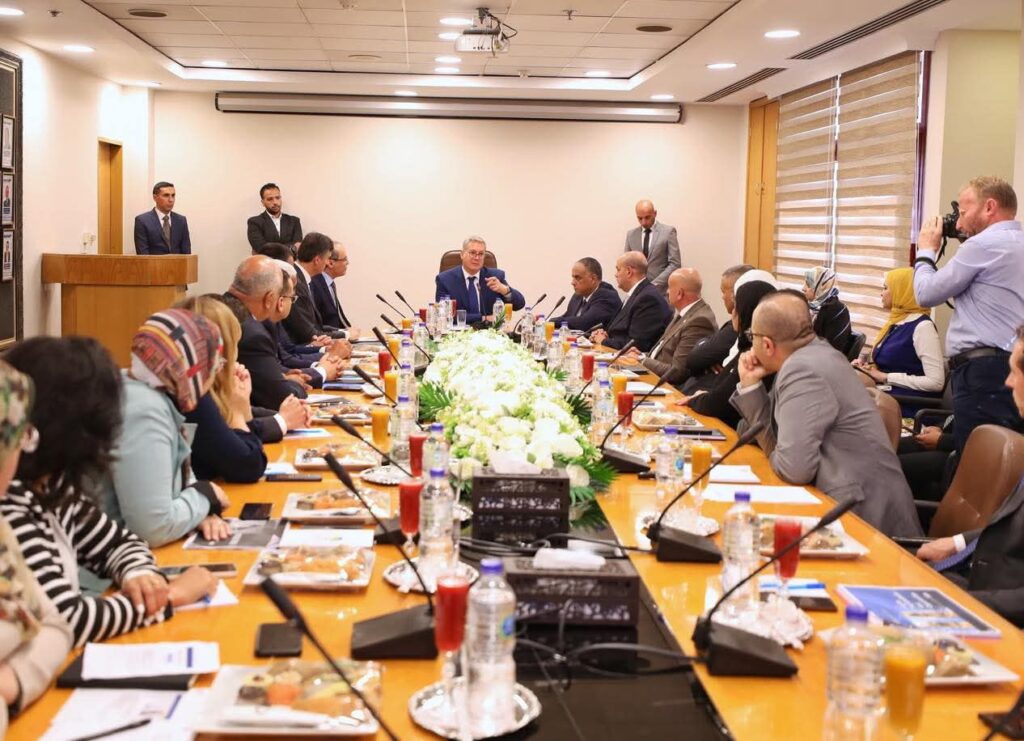 fb_img_17512636485375508536233782020035-1024x741 *المهندس كريم بدوى وزير البترول والثروة المعدنية يتابع من داخل شركة "عجيبة" أداء الإنتاج والتحديات المستقبلية بالتعاون مع "إينى" الإيطالية.*