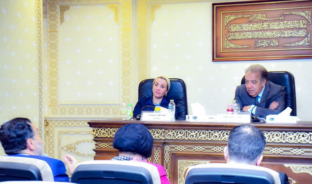 fb_img_17512677680427008308021757759047-1024x604 وزيرة البيئة تستعرض أمام لجنة الشئون الأفريقية بمجلس النواب جهود مصر للتصدي لآثار تغير المناخ وتأثيره على التصحر في أفريقيا