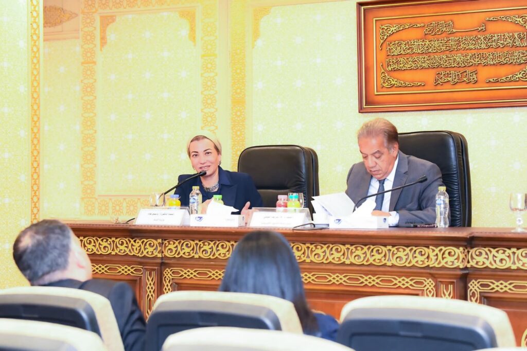 fb_img_17512677714891642947811964545088-1024x682 وزيرة البيئة تستعرض أمام لجنة الشئون الأفريقية بمجلس النواب جهود مصر للتصدي لآثار تغير المناخ وتأثيره على التصحر في أفريقيا