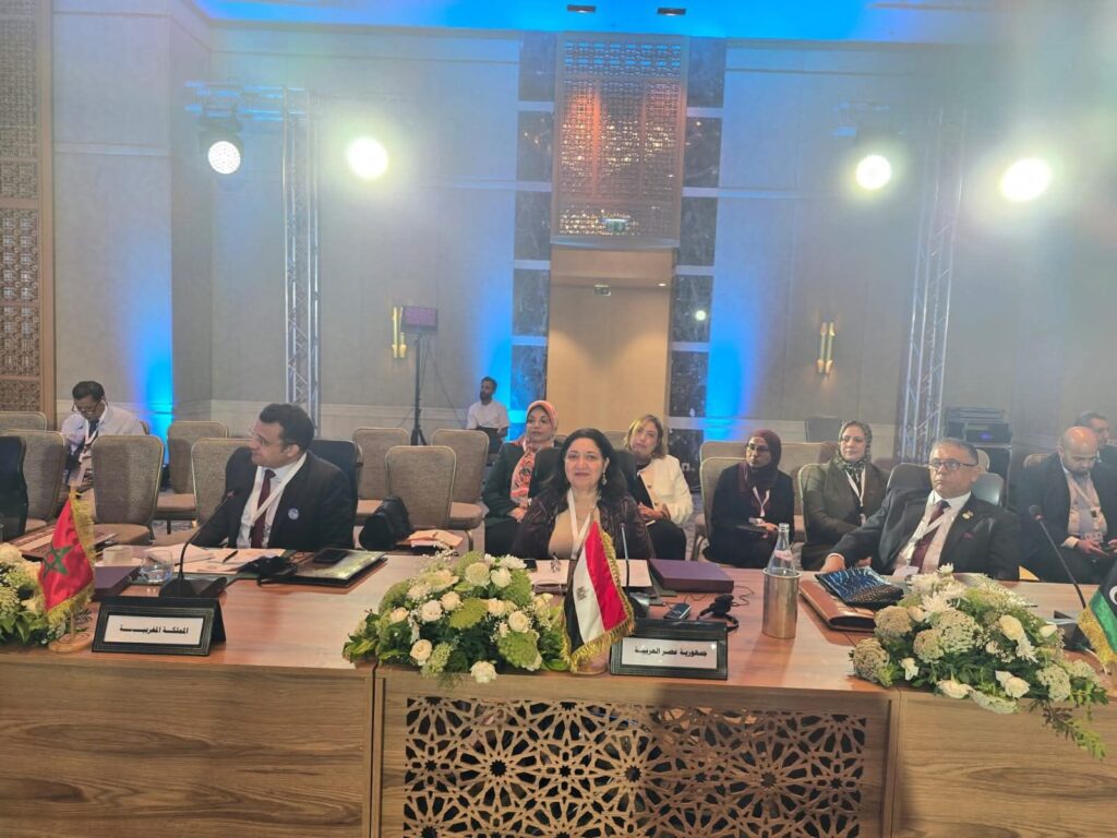 fb_img_17513637390732040154715421126613-1024x768 نائبة وزيرة التضامن الاجتماعي تترأس الوفد المشارك فى أعمال "الاجتماع العربي الإقليمي رفيع المستوى" بتونس