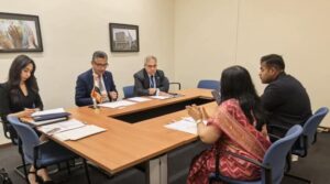 fb_img_17519029861242498470757933485808-300x167 وزير التموين والتجارة الداخلية يلتقي السكرتير العام لوزارة شؤون المستهلك وتوزيع الأغذية بجمهورية الهند- "فاروق" يعرب عن اهتمام الدولة المصرية بالاستفادة من التجربة الهندية الرائدة في إدارة نظم توزيع السلع المدعمة