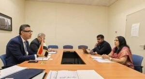 fb_img_1751902988532997269446611331644-300x164 وزير التموين والتجارة الداخلية يلتقي السكرتير العام لوزارة شؤون المستهلك وتوزيع الأغذية بجمهورية الهند- "فاروق" يعرب عن اهتمام الدولة المصرية بالاستفادة من التجربة الهندية الرائدة في إدارة نظم توزيع السلع المدعمة