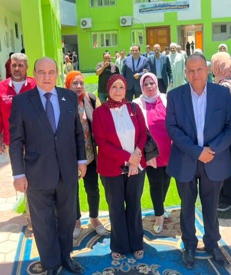fb_img_17519412250262184815944123504971 النائبة كوثر محمود نقيب التمريض تفتتح معهد تمريض المنار بإيتاي البارود برفقة نواب الشيوخ