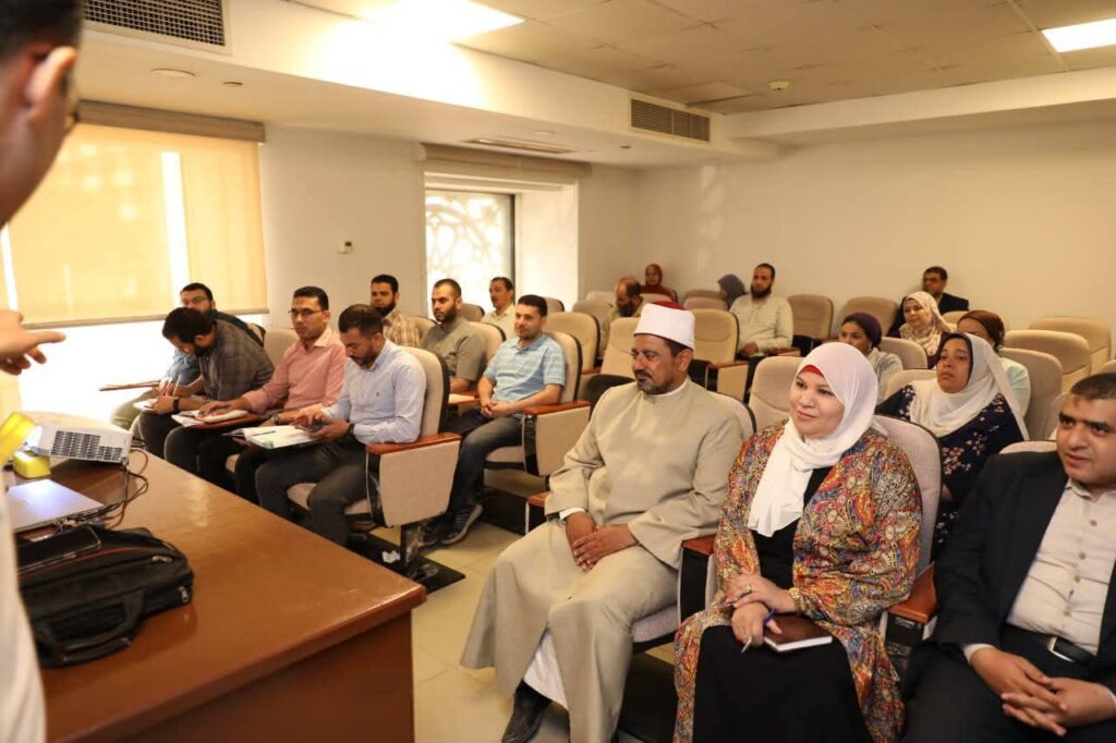 fb_img_17520627167581475368258468109322-1024x682 رئيس جامعة الأزهر يُلقي محاضرة علمية بعنوان: «البحث العلمي: أهميته ومنزلته في الإسلام» ضمن فعاليات دورة «تنمية مهارات البحث العلمي»