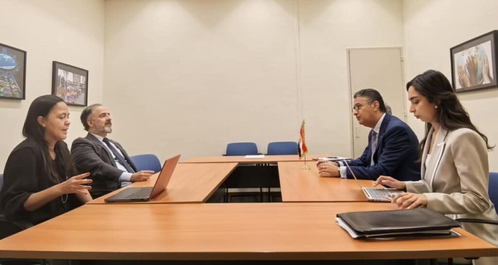 fb_img_1752222777044928432355789829181-1024x546 وزير التموين والتجارة الداخلية يلتقي مديرة المعهد الوطني للمترولوجيا والجودة والتكنولوجيا في البرازيل