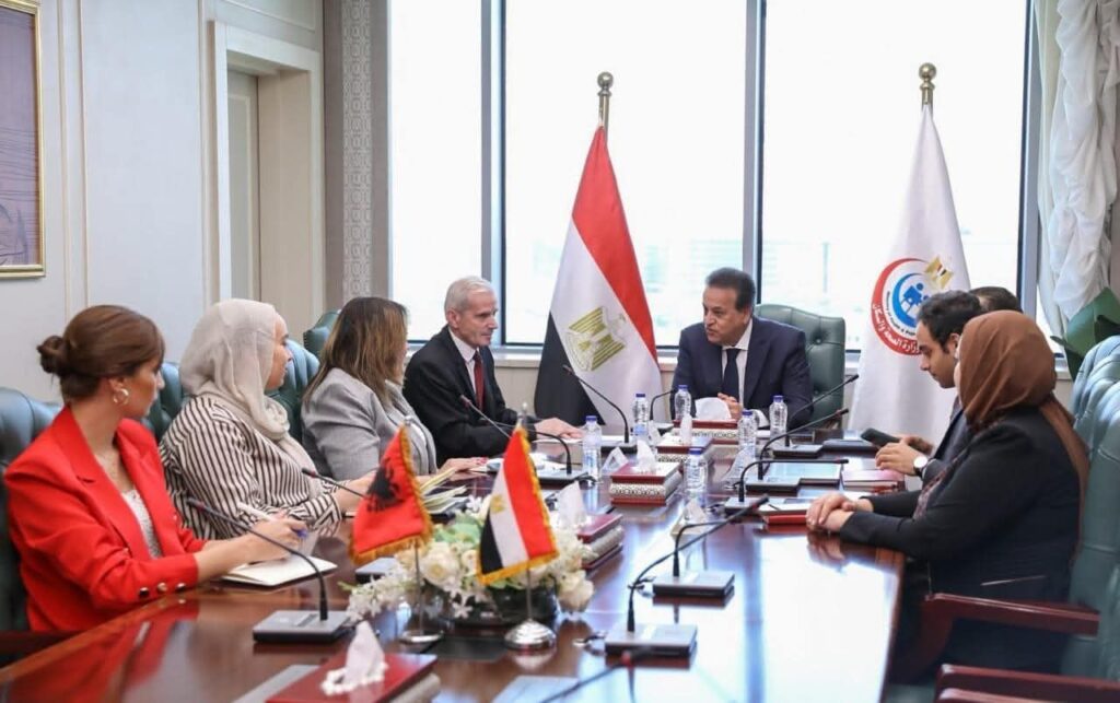 fb_img_17524225556338720462506067119473-1024x643 نائب رئيس الوزراء وزير الصحة يبحث مع سفير جمهورية ألبانيا بالقاهرة سبل تعزيز التعاون في القطاع الصحي