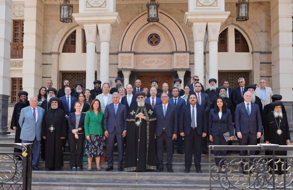 fb_img_17537245091829074737466083893089-1024x666 وزير السياحة والآثار يشارك في فعالية الاحتفال بافتتاح ملتقى لوجوس الخامس لشباب الكنيسة القبطية الأرثوذكسية من حول العالم
