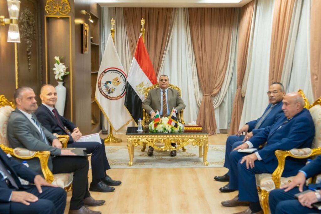 fb_img_17542158005574554594168388645564-1024x682 وزير الدولة للإنتاج الحربي يناقش مع سفير بلغاريا بالقاهرة سبل تعزيز التعاون المشترك