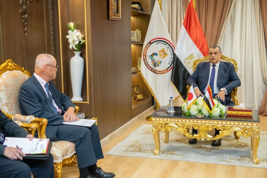 fb_img_17548194594463567887245931267461-1024x682 وزير الدولة للإنتاج الحربي يستقبل السفير الياباني بالقاهرة لبحث أوجه التعاون المشترك في مجالات التصنيع المختلفة