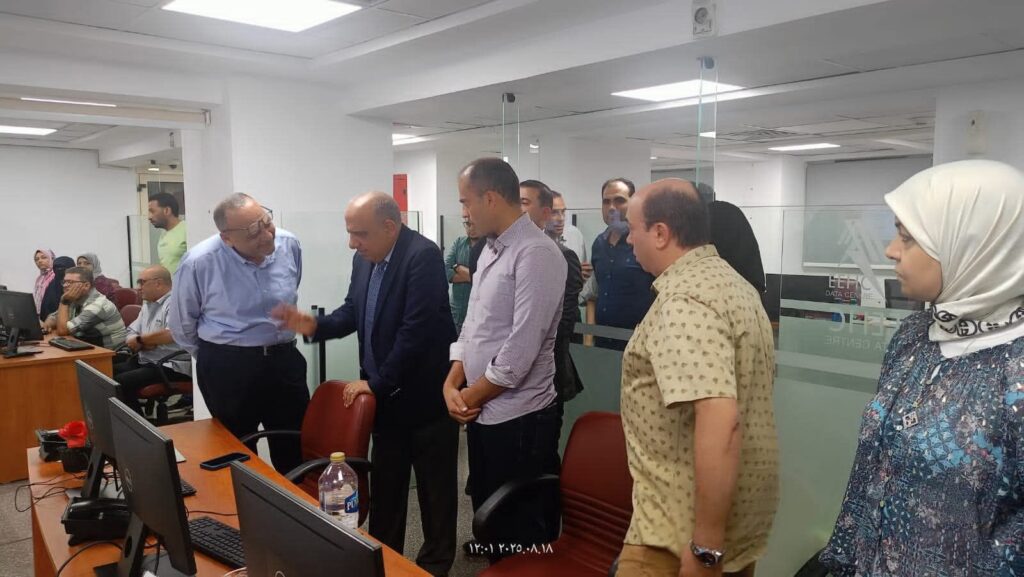 fb_img_17555218570591863941212340453146-1024x577 زيارة ميدانية… وزير الكهرباء يتفقد مركز تحكم الدقي والمركز الرئيسي للبيانات ويتابع سير العمل على إضافة مصدر تغذية ثالث إلى محطة محولات جزيرة الدهب عبر نهر النيل