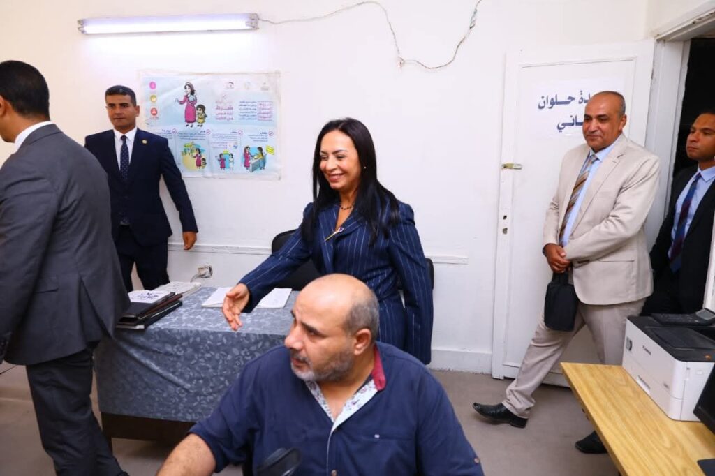 fb_img_1756646801095348434693089614231-1024x682 وزيرة التضامن الاجتماعي تتفقد وحدة حلوان أول وثاني الاجتماعية.. وتطمئن على الخدمات المقدمة للمواطنين