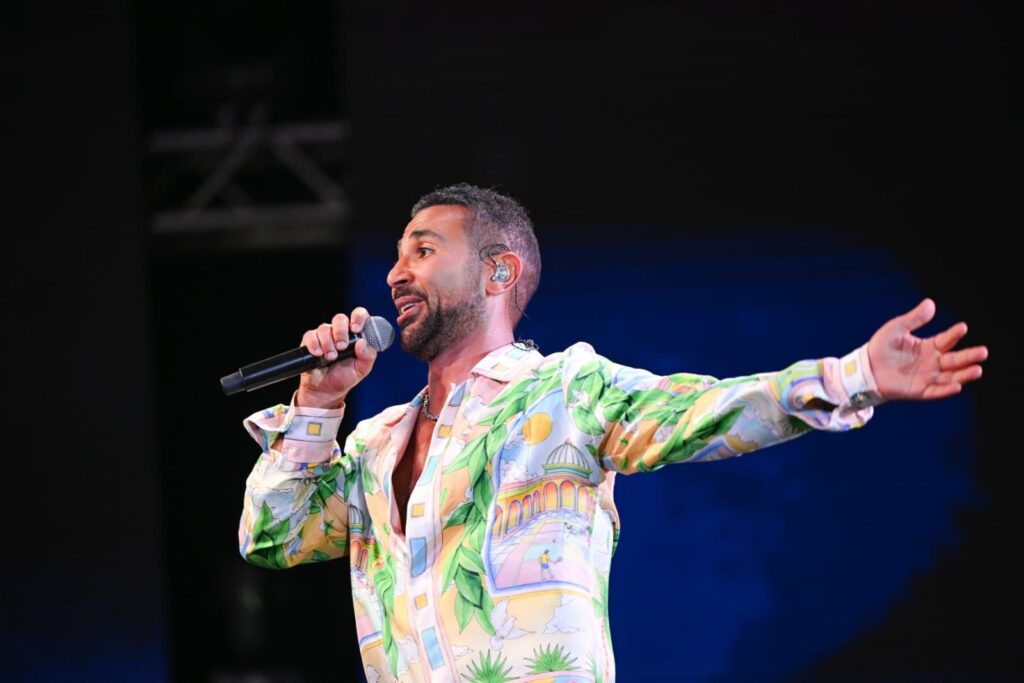 img-20250825-wa00158867987865844648563-1024x683 بالصور .. أحمد سعد و"ديسكو مصر" يتألقون بحفل ضخم في مارينا بحضور فيفي عبده ونجوم الفن والإعلام