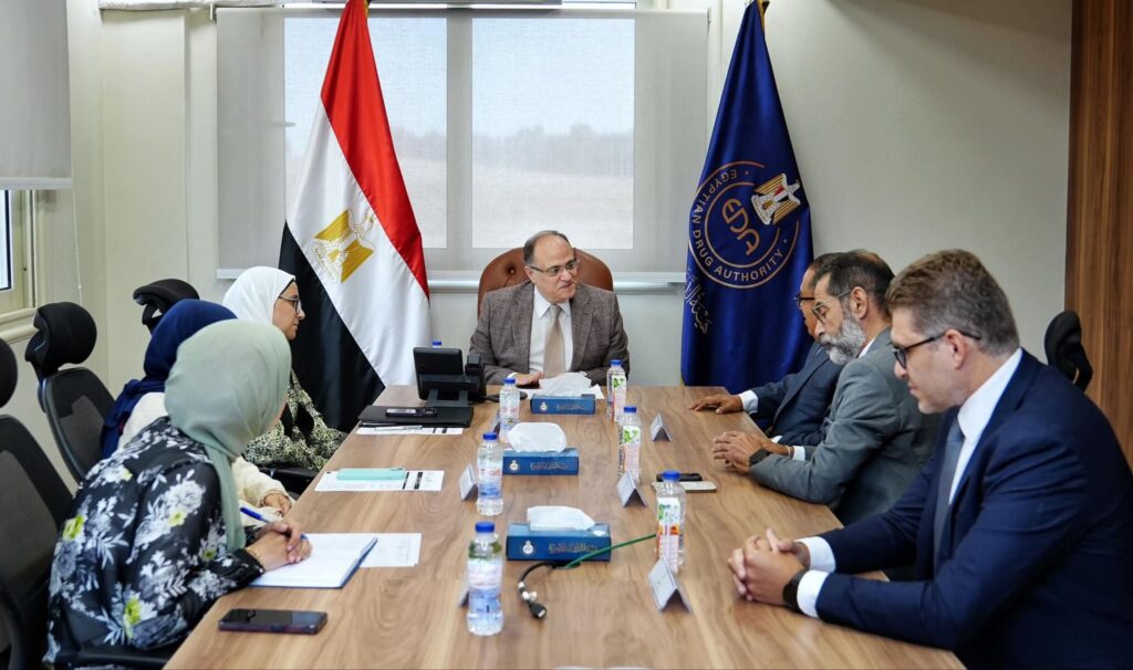 fb_img_17574991715577823590929390677469-1024x606 رئيس هيئة الدواء يعقد اجتماعًا مع شركة بيوجينيرك لتعزيز التعاون والاستثمار الدوائي