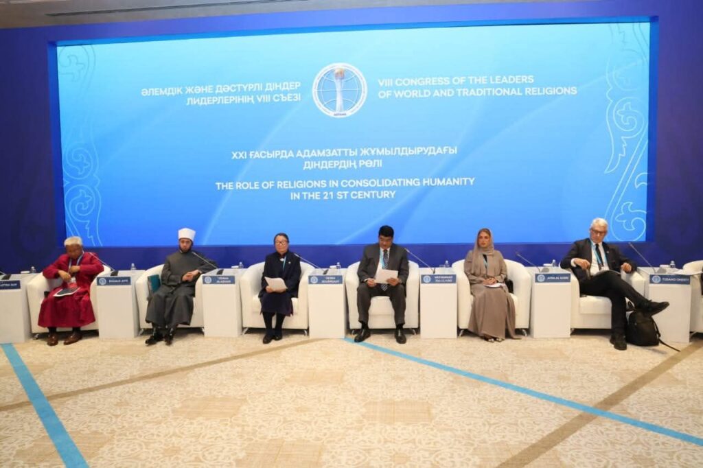 fb_img_1758185981710523400560674999936-1024x682 وزير الأوقاف في القمة الدولية الثامنة لزعماء الأديان العالمية والتقليدية بالعاصمة الكازاخية أستانا