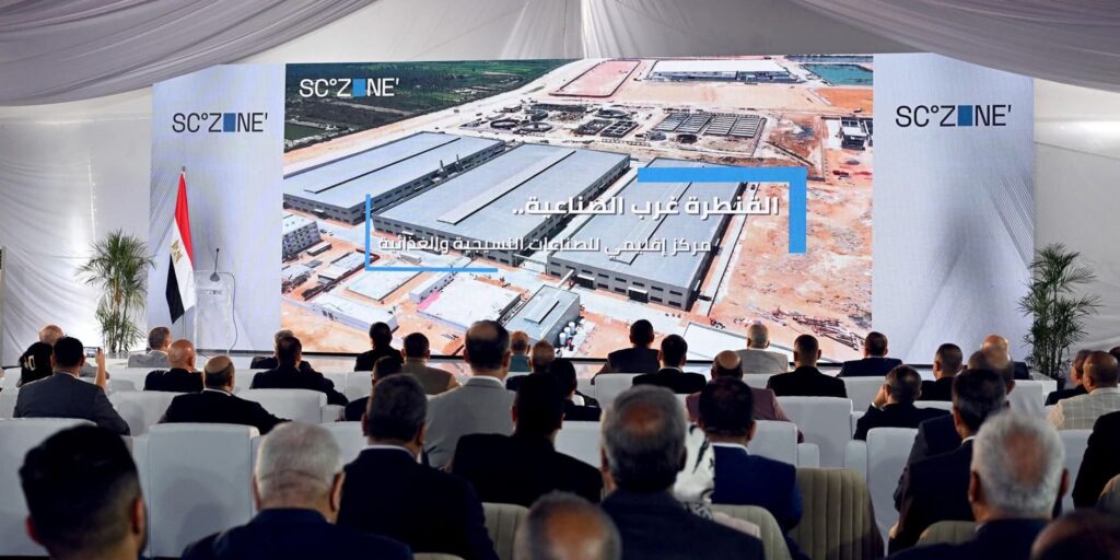 fb_img_17583630779568920621862696596535-1024x512 رئيس الوزراء يشهد احتفالية افتتاح عددٍ من المشروعات التنموية والصناعية الجديدة بمنطقة القنطرة غرب الصناعية