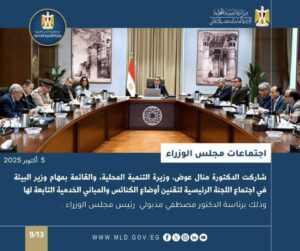 fb_img_17600902212902638728998918419667-300x251 أبرز أنشطة وزارة التنمية المحلية خلال أسبوع:- وزيرة التنمية المحلية توجه بإحالة عدد من المسؤولين في مراكز ومدن الزقازيق وبلبيس وديرب نجم و حي أول الزقازيق بمحافظة الشرقية للنيابة المختصة لإعمال شئونها حيال المخالفات الجسيمة والمباني غير المرخصة والتعديات على أملاك الدولة