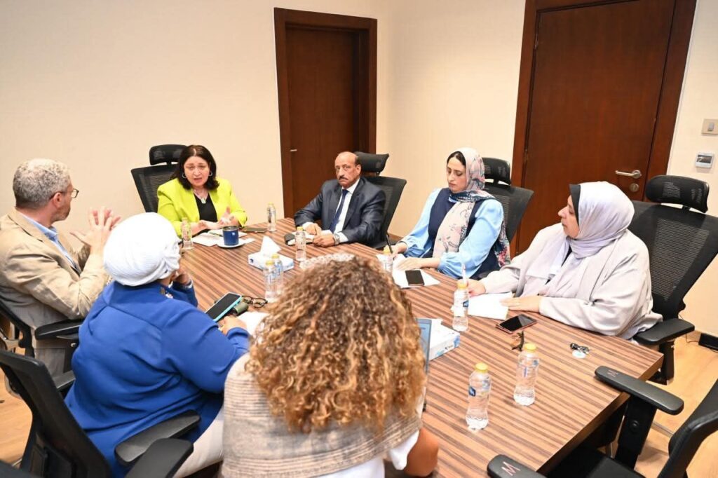 fb_img_1760180256089520360008417611789-1024x682 نائبة وزيرة التضامن الاجتماعي تلتقي مدير مشروع تكافؤ الفرص والتنمية الاجتماعية EOSD بالوكالة الألمانية للتعاون الدولي