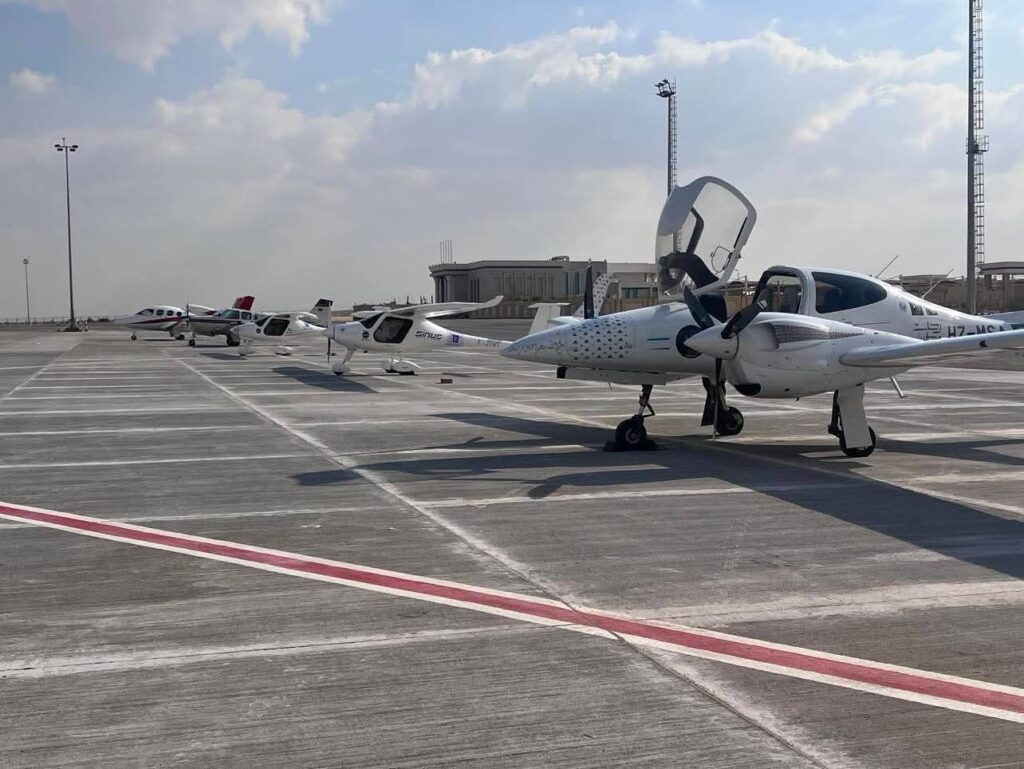 fb_img_17602038014038063428259041378282-1024x769 وزير الشباب والرياضة يشهد انطلاق رالي الطائرات “Fly In Egypt 2025”