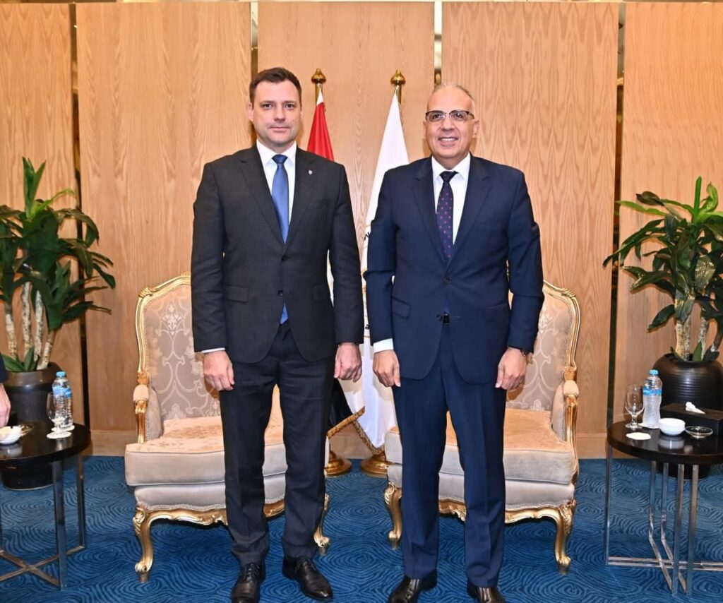 fb_img_17602166239863645016619406940192-1024x854 قبيل انطلاق "أسبوع القاهرة الثامن للمياه" .. الدكتور سويلم يلتقي نائب رئيس الوزراء ووزير البيئة بجمهورية سلوفاكيا