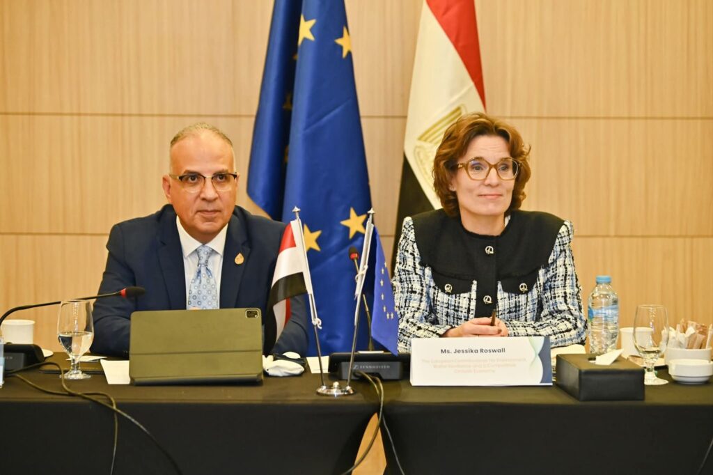 fb_img_17603543595822614766223347322545-1024x682 عقد جلسة "الحوار الاستراتيجي بين مصر والاتحاد الأوروبي" برئاسة الدكتور سويلم ومفوضة الاتحاد الأوروبي ضمن فعاليات "أسبوع القاهرة الثامن للمياه"