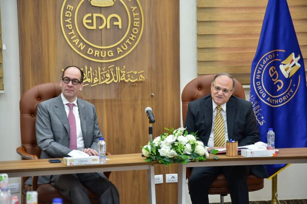 fb_img_17603807523298879758569151446298-1024x682 هيئة الدواء المصرية تبحث مع سفارة النمسا سبل توطين الصناعات الدوائية وتعزيز فرص الاستثمار في السوق المصري