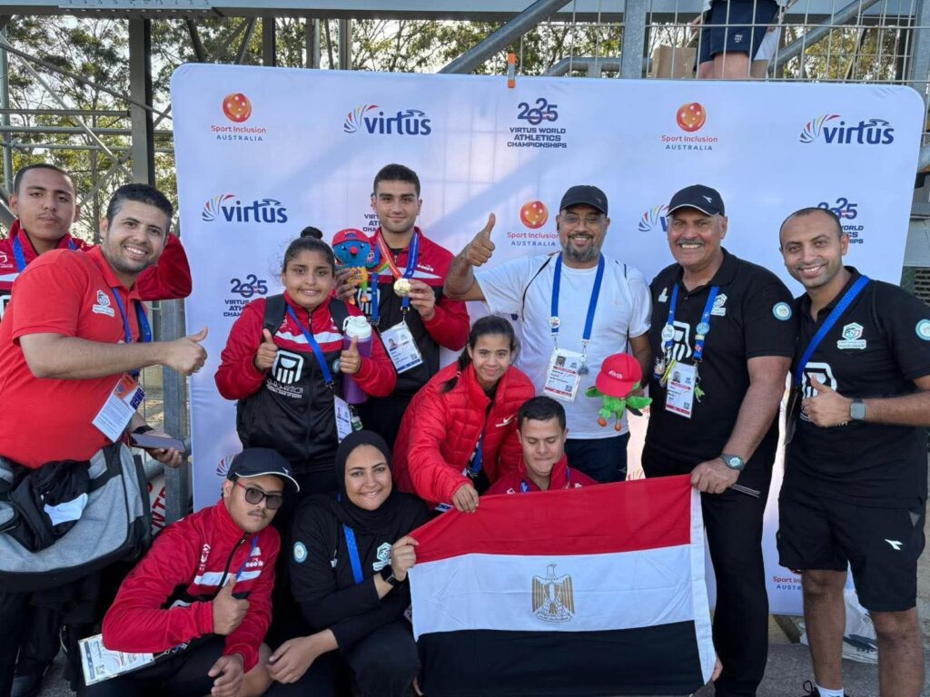 fb_img_17604451551962787362038968782359-1024x768 نتائج مشرفة لأبطال مصر من ذوي القادرون باختلاف <br>حقق أبطالنا 13ميدالية رائعة في بطوله العالم بأستراليا