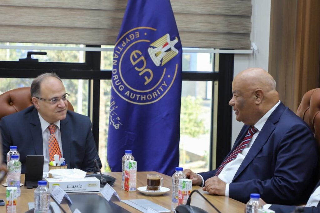 fb_img_17604504352735389467786527656443-1024x683 هيئة الدواء المصرية تبحث مع "شفاء الأورمان" آليات التعاون في مجال التصنيع الدوائي
