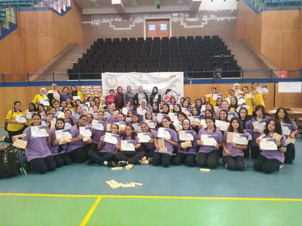 fb_img_17605143318616319688378577486806-1024x768 الشباب والرياضة" تختتم فعاليات البرنامج التدريبي لطالبات الجامعات وتلميذات المدارس للتصدي لظاهرة التحرش بجامعة حلوان*